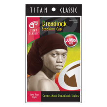 Titan Classic Dreadlock Stocking Cap Jumbo Size - Assorted