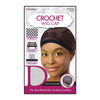 Donna Crochet Wig Cap  Black