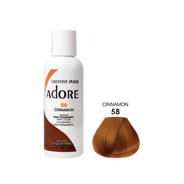 Adore Semi-Permanent Hair Color 58- Cinnamon
