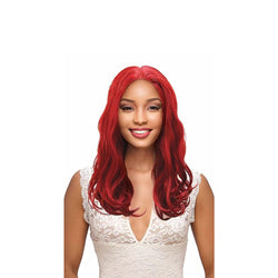 human hair blend lace wig
