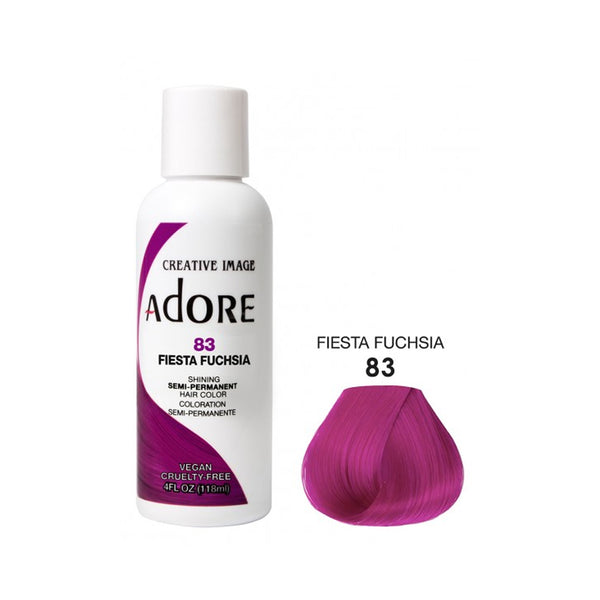 Adore Semi-Permanent Hair Color - #83 Fiesta Fuchsia