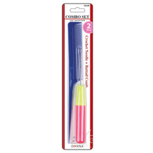 Donna Crochet Needle and Rattail Comb Set