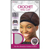 Donna Premium Collection Crochet Hair Wig Cap w/Comb Black