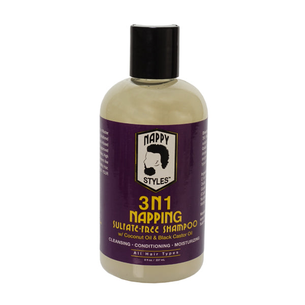 Nappy Styles 3N1 Napping Sulfate-Free Shampoo 8oz