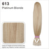 braiding hair platinum blonde