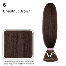 braiding hair chestnut brown